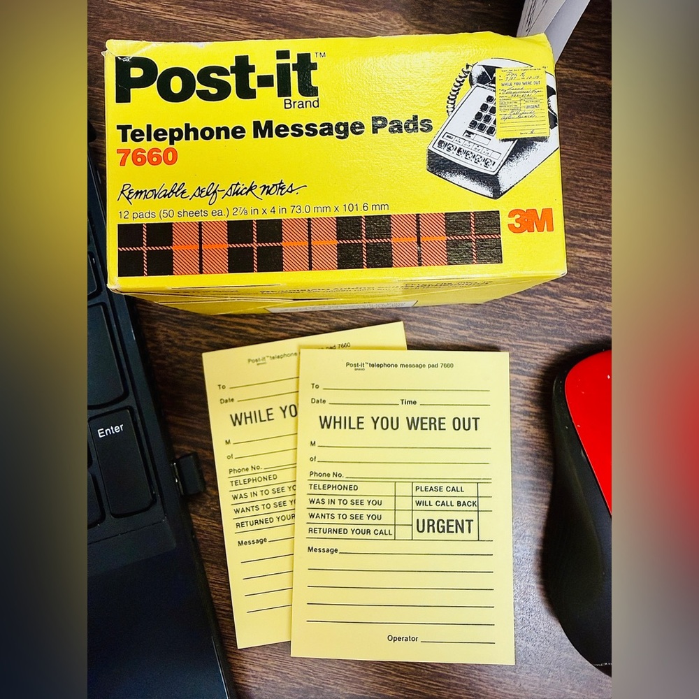Vintage Telephone Message Pads